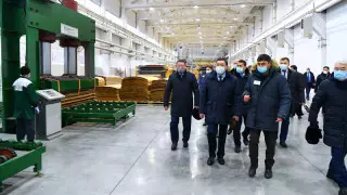 Мамин жұмыс сапарымен Солтүстік Қазақстан облысына барды