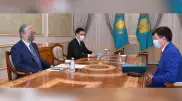Тоқаев Жоғарғы сот төрағасын қабылдады