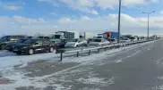 Нұр-Сұлтаннан шығатын тасжолда 800-ден аса көлік жиналып қалған