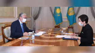 Тоқаев Әйелдер істері жөніндегі ұлттық комиссияның төрағасын қабылдады