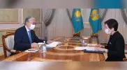 Тоқаев Әйелдер істері жөніндегі ұлттық комиссияның төрағасын қабылдады