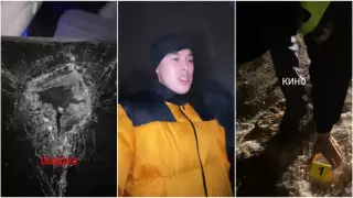 Денис Тен қаза тапқан жерге жақын маңда танымал блогердің көлігіне шабуыл жасалды