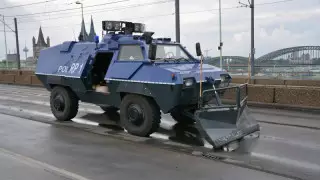 СҚО полициясына суатқыш көлік неге керек? Ведомство түсіндірді