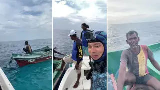 Үнді мұхитында жалғыз қалып қойған адамды қазақстандықтар құтқарды