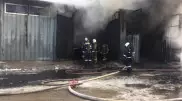 Алматыда қоймалардың бірінде өрт болды