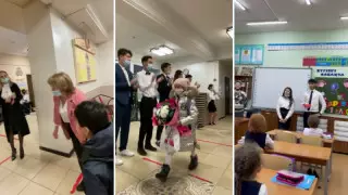 Наурызда алғаш рет мектеп табалдырығын аттаған бірінші сынып оқушыларының видеосы жарияланды