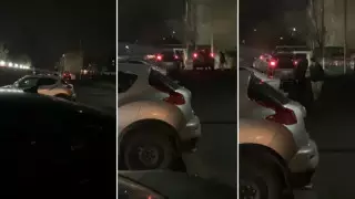 Шымкент орталығында "қыз алып қашқандар" видеоға түсіп қалды