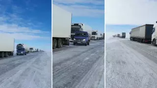 Ақтөбе-Хромтау тасжолында қалып қойған жүргізушілер көмек сұрады