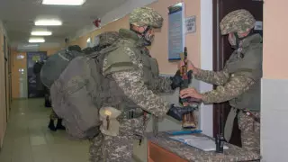 Қарулы Күштердің әскери бөлімдері кенеттен берілген дабылмен көтерілді