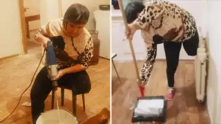 Бір аяғы жоқ қазақстандық әйел полицейлерге алғыс айтты