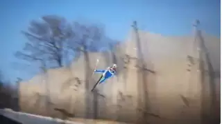 Атақты шаңғышы 102 шақырым жылдамдықта құлаған видео тарады