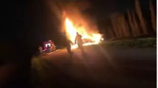 Шымкентте өртенген көліктен ер адамның денесі табылды