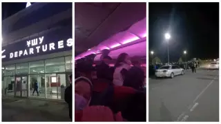 Ақтауда халықаралық әуежай шұғыл қоршауға алынды