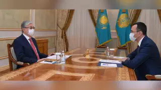 Тоқаев Сенат спикерін қабылдады