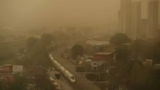 Бейжіңде тағы да құмды дауыл соқты