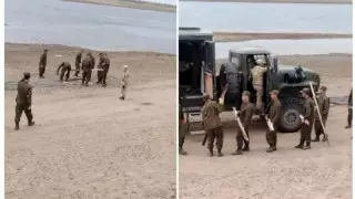 Қазақстан мен Ресей шекарасында Көптоғай аулының маңындағы қоршаулар алынды