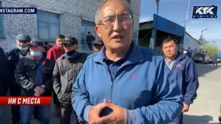 Талдықорғанда автобус жүргізушілері ереуілге шықты