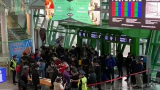 Нұр-Сұлтан әуежайында Ashyq салдарынан ұзын-сонар кезек пайда болды