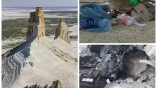 Бозжыра шатқалы қоқыс алаңына айналып барады