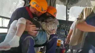 Шарын шатқалында жоғалған 11 жастағы қызды құтқару сәтінің видеосы жарияланды