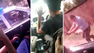 Арқалықта полицейлер тізгінінде жасөспірім отырған көлікке оқ атты