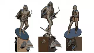 Батырхан Шүкенов ескерткішінің жаңа эскиздері пайда болды