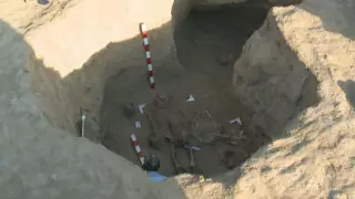 Атырау облысында үш сармат жауынгерінің сүйегі табылды