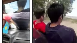 Ақтөбеде көлік капотында отырған жасөспірімдердің видеосы жарияланды