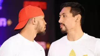 Жәнібек Әлімханұлы мен бұрынғы әлем чемпионы көз арбасты