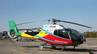 Алматы облысында Eurocopter тікұшағы құлады