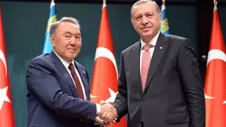 Ердоған Назарбаевты туған күнімен құттықтады