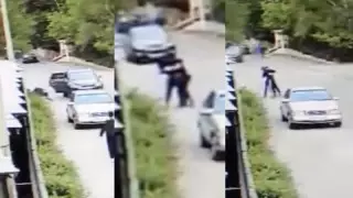 Теміртауда бірнеше ер адам көшеде пышақтасты