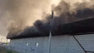 Алматы маңында жаңа өндірістік база аумағындағы қоймадан өрт шықты