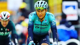 Велоспортшы Алексей Луценко жүлдеге іліге алмады