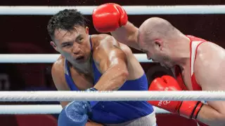 "Бар күшімді салдым" - Қамшыбек Коңқабаев жартылай финалға шыққаны туралы