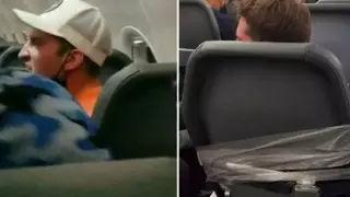 Ұшақта бортсеріктің мазасын алған жолаушы жазаланды