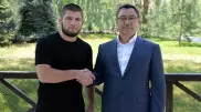 Хабиб Нурмагомедов Қырғызстан президентімен түскен суретін жариялады