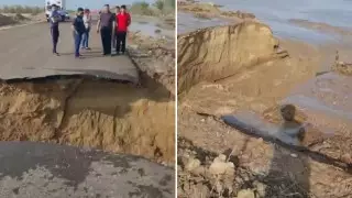 Жамбыл облысында тасжолды су шайып кетті: көлік қозғалысы қалпына келтірілді