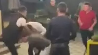 Алакөлдегі кафелердің бірінде жаппай төбелес болды