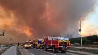 Францияда орман өртінен 27-ден аса адам зардап шекті