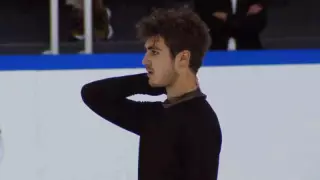 Француз мәнерлеп сырғанаушысы Гран-при кезеңінде Димаш Құдайбергеннің әніне өнер көрсетті