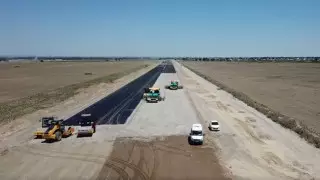 Үлкен Алматы айналма жолының құрылысы: тұрғындар жолды жауып тастады