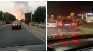 Тараз маңындағы жарылыстан кейін таксистер жолға 35 мың теңге сұраған