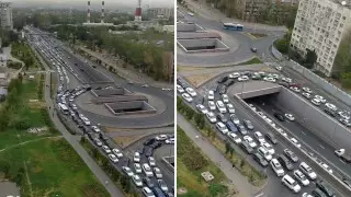 Алматылықтар әл-Фараби даңғылының жабылуына шағымданды