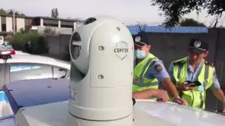 Полиция көлгіне орнатылған "Сергек" алматылықтарды таңғалдырды