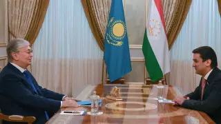 Президент Тоқаев Рустами Эмомалиді қабылдады