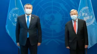 БҰҰ бас хатшысы Тоқаевқа Алматыда Ауғанстан бойынша миссиясын орналастырғаны үшін алғыс айтты
