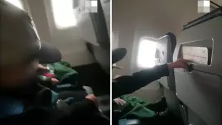 Ресейде ұшаққа найзағай түсті: жолаушылар видео жариялады