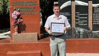 Баланы өрттен құтқарған риддерлік металлург марапатталды