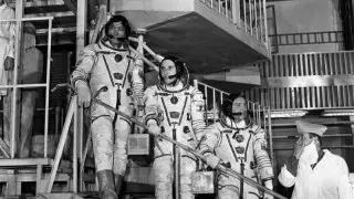 Тоқаев Әубәкіровтің Байқоңырдан ғарышқа ұшқан сәтін еске алды